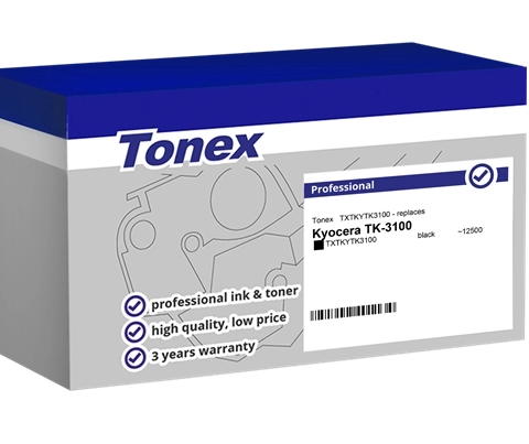 Tonex Tóner negro TXTKYTK3100 compatible con Kyocera TK-3100