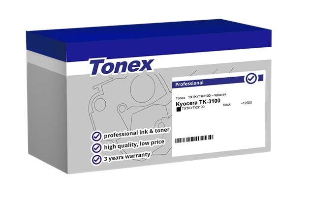 Tonex Tóner negro TXTKYTK3100 compatible con Kyocera TK-3100