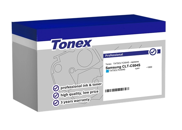 Tonex Tóner cian TXTSCLTC504S compatible con Samsung CLT-C504S