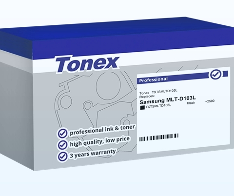 Tonex Tóner negro TXTSMLTD103L compatible con Samsung MLT-D103L