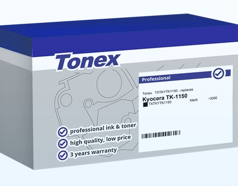Tonex Tóner negro TXTKYTK1150 compatible con Kyocera TK-1150