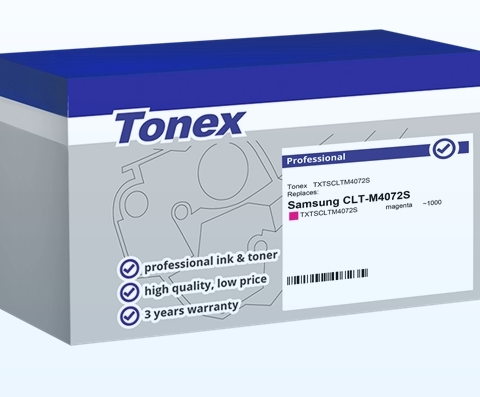 Tonex Tóner magenta TXTSCLTM4072S compatible con Samsung CLT-M4072S