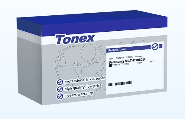 Tonex Tóner negro TXTSMLTD1082S compatible con Samsung MLT-D1082S