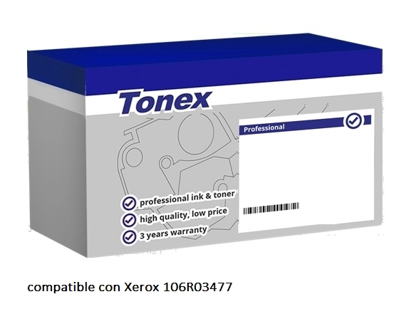 Tonex Tóner cian TXTX106R03477 compatible con Xerox 106R03477