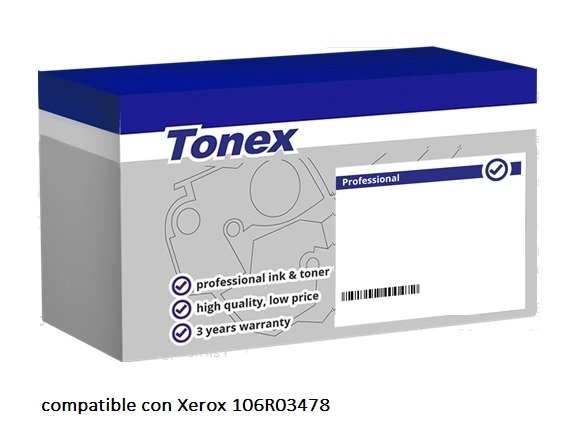 Tonex Tóner amarillo TXTX106R03479 compatible con Xerox 106R03479