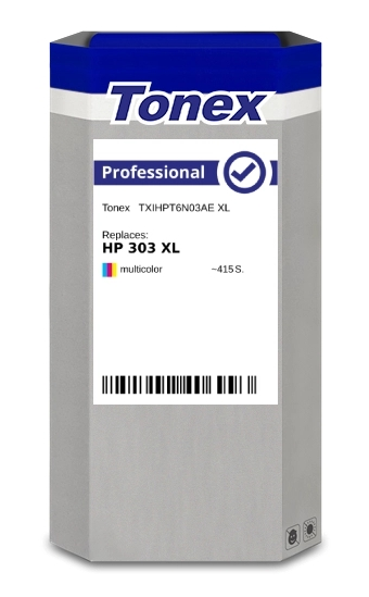 Tonex Cartucho de tinta varios colores TXIHPT6N03AE HP 303 XL