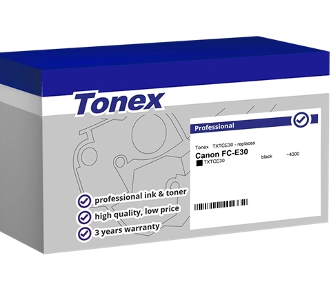 Tonex Tóner negro TXTCE30 compatible con Canon FC-E30
