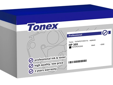 Tonex Tóner negro TXTHPCF230X compatible con HP 30X CF230X
