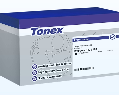 Tonex Tóner negro TXTKYTK3170 compatible con Kyocera TK-3170