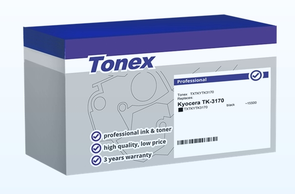 Tonex Tóner negro TXTKYTK3170 compatible con Kyocera TK-3170