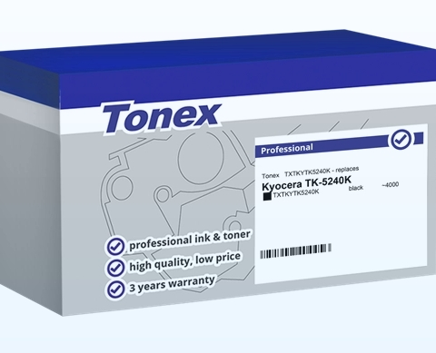 Tonex Tóner negro TXTKYTK5240K compatible con Kyocera TK-5240K