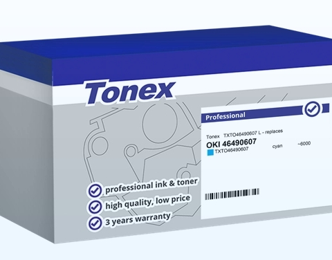 Tonex Tóner negro TXTKYTK475 compatible con OKI 46490607