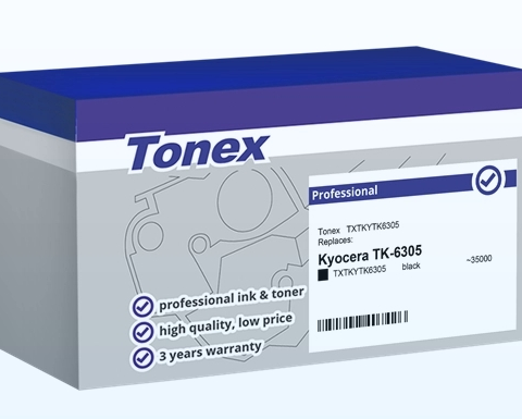 Tonex Tóner negro TXTKYTK6305 compatible con Kyocera TK-6305