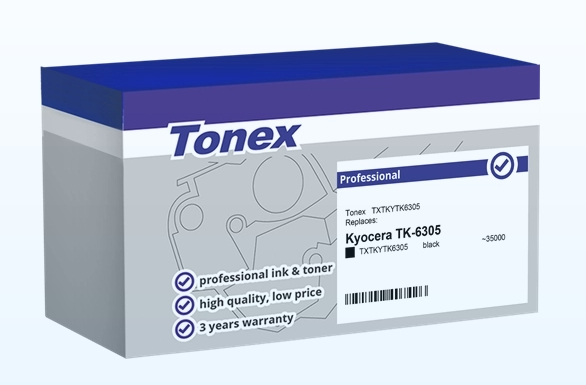 Tonex Tóner negro TXTKYTK6305 compatible con Kyocera TK-6305