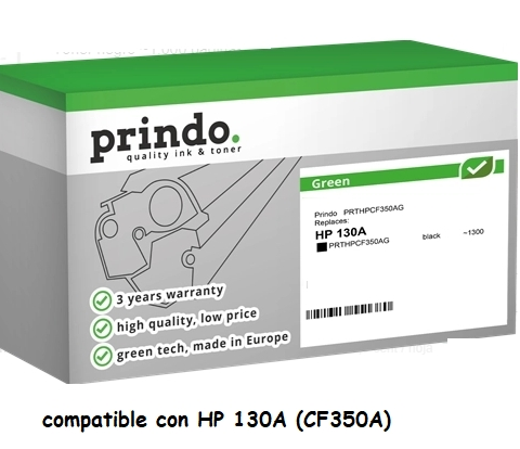 Prindo Tóner negro PRTHPCF350AG Green compatible con HP 130A CF350A