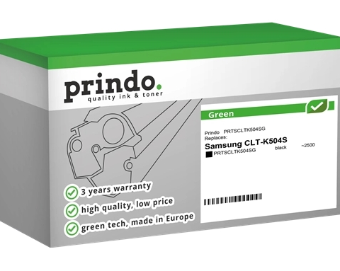 Prindo Tóner negro PRTSCLTK504SG Green compatible con Samsung CLT-K504S