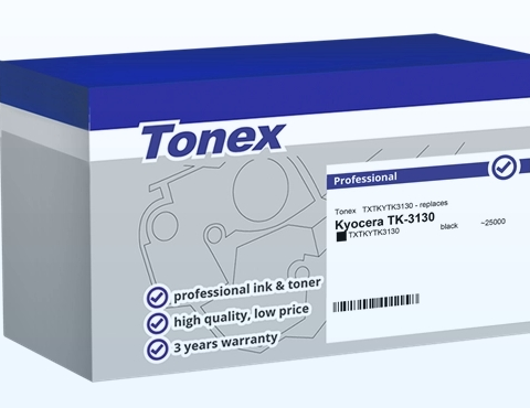 Tonex Tóner negro TXTKYTK3130 compatible con Kyocera TK-3130