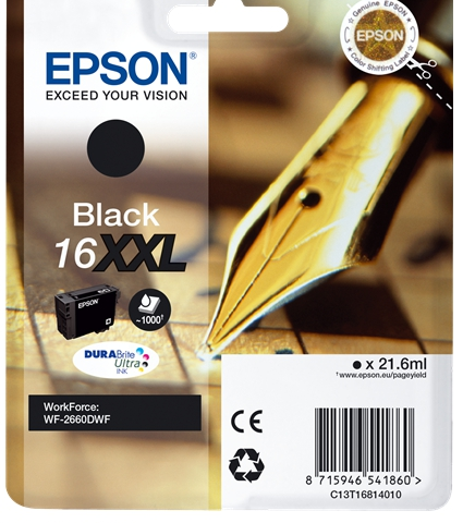 Epson Cartucho de tinta negro C13T16814010 T1681