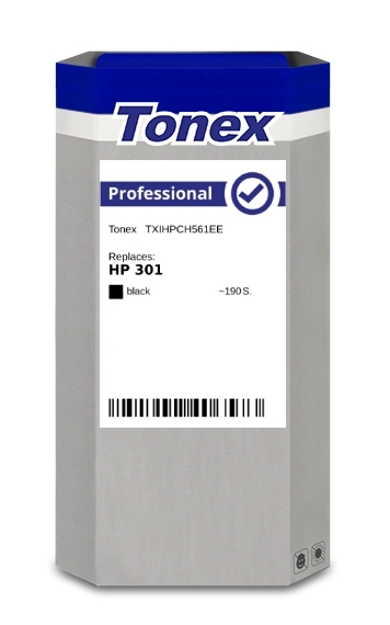 Tonex Cartucho de tinta negro TXIHPCH561EE compatible HP 301 CH561EE