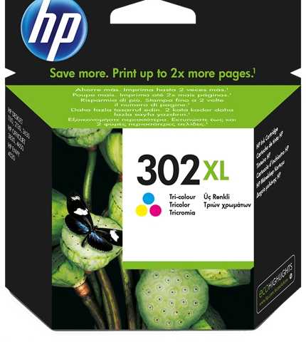 HP Cartucho 302XL Color