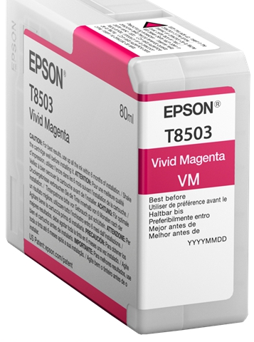 Epson Cartucho de tinta magenta (vivid) C13T850300 T8503