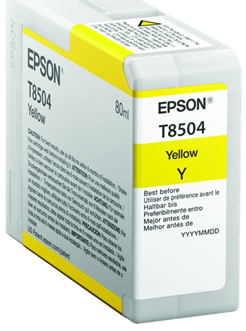 Epson Cartucho de tinta amarillo C13T850400 T8504