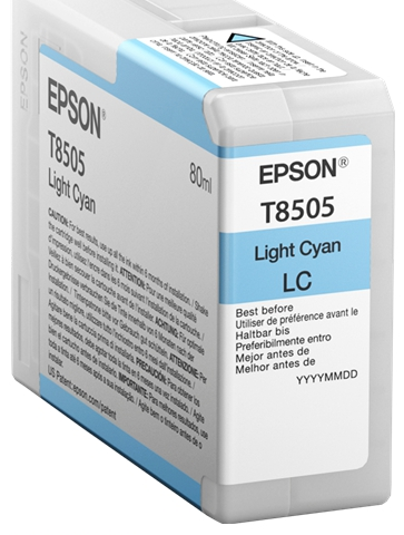 Epson Cartucho de tinta cían (claro) C13T850500 T8505