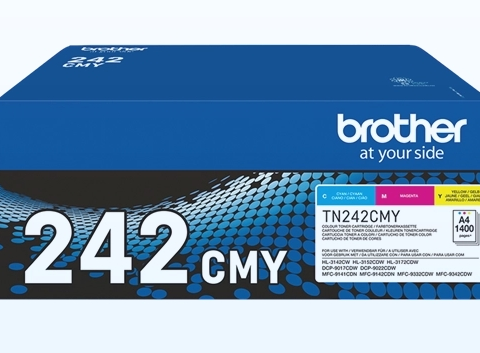 Brother Multipack cian magenta amarillo TN-242CMY compatible brother TN242