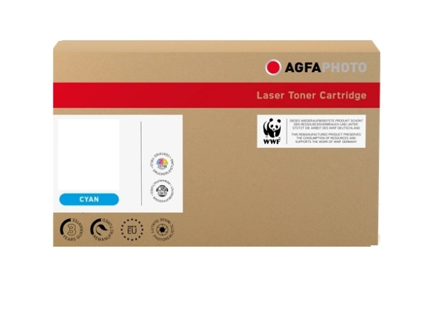 Agfa Photo Tóner cian APTHP2071AE compatible con HP 117A W2071A