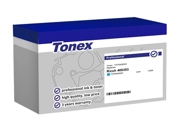 Tonex Tóner cian TXTR408353 compatible con Ricoh M C250C
