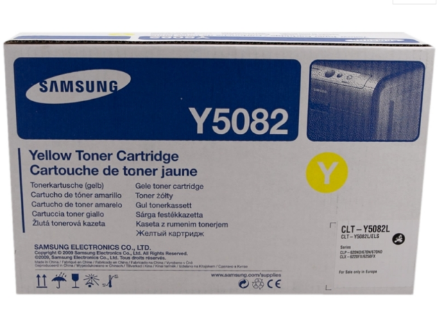 Samsung Tóner amarillo CLT-Y5082L SU532A
