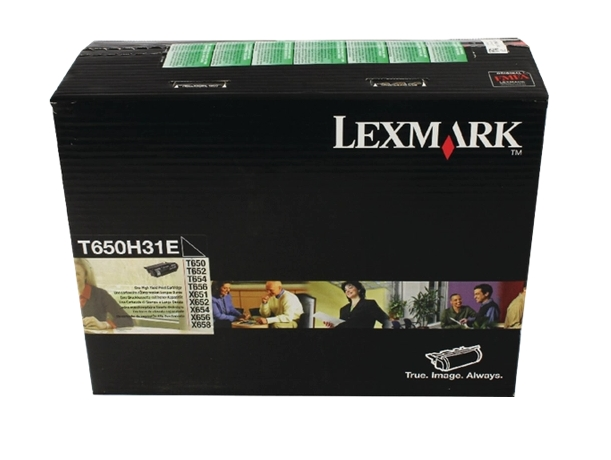Lexmark Tóner negro T650H31E
