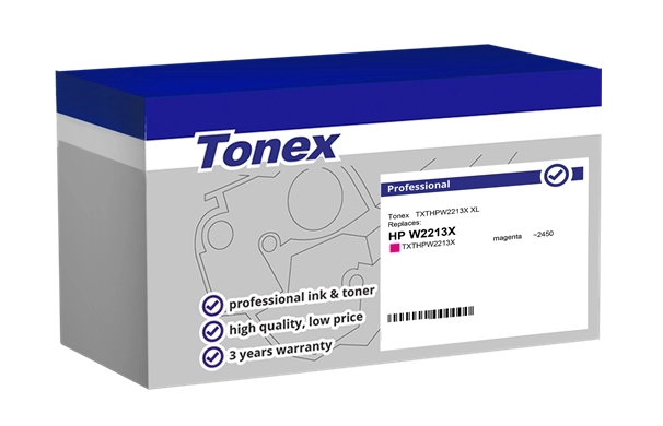Tonex Tóner magenta TXTHPW2213X compatible con HP 207X W2213X