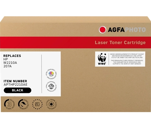 Agfa Photo Tóner negro APTHP2210AE compatible con HP 207A W2210A