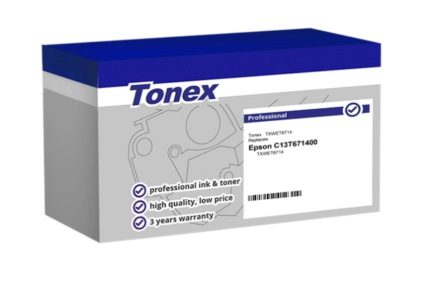 Tonex Kit mantenimiento TXWET6714 compatible con Epson C13T671400