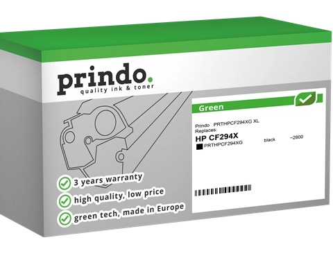 Prindo Tóner negro PRTHPCF294XG Green compatible con HP 94X CF294X