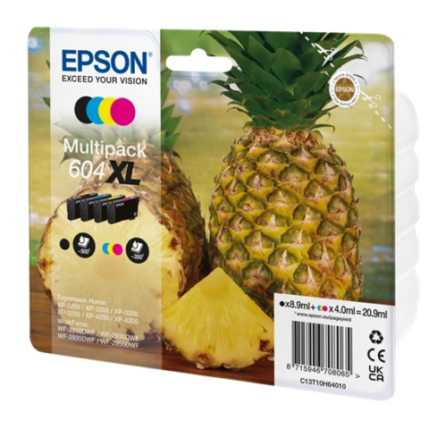 Epson Multipack negro cian magenta amarillo C13T10H64010 604 XL