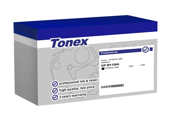 Tonex Tóner negro TXTHPW1106A compatible con HP 106A W1106A