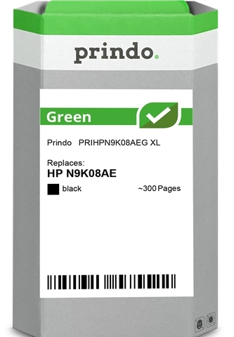 Prindo Cartucho de tinta negro PRIHPN9K08AEG Green compatible con HP 304XL