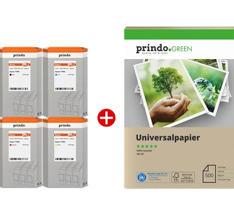 Prindo Value Pack PRSET789 MCVP 01 compatible con Epson T7891 T7892 T7893 T7894