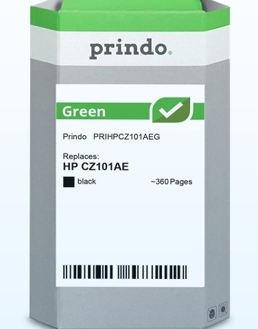 Prindo Cartucho de tinta negro PRIHPCZ101AEG Green compatible con HP 650 negro