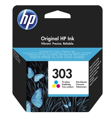 HP Cartucho de tinta varios colores T6N01AE 303