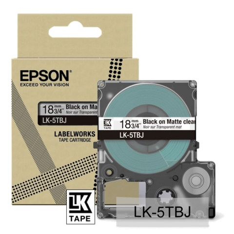 Epson Cinta mecanográfico C53S672066 LK-5TBJ