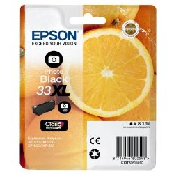 Epson Cartucho de tinta negro (foto) C13T33614010 T3361 XL