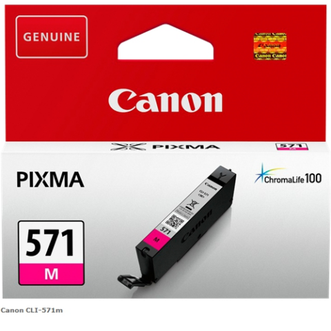 Canon Cartucho de tinta magenta CLI-571m 0387C001 6.5ml