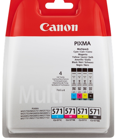 Canon Cartucho Multipack CLI-571 MG5750