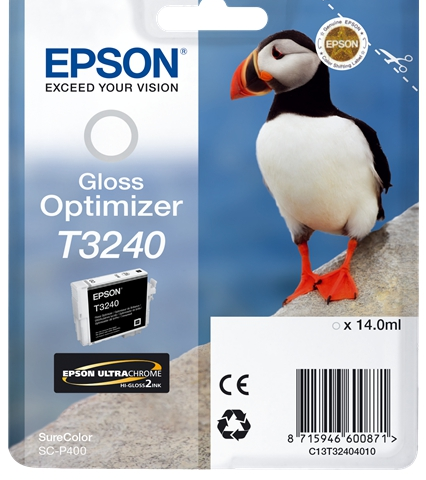 Epson Cartucho de tinta Transparente T3240