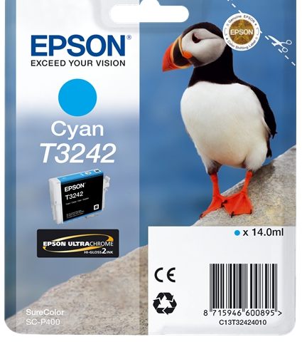 Epson Cartucho de tinta cian T3242