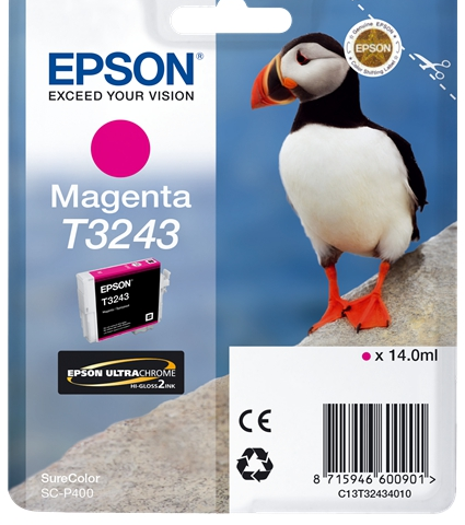 Epson Cartucho de tinta magenta T3243