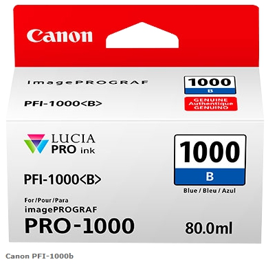 Canon Cartucho de tinta Azul PFI-1000b